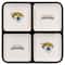 The Memory Company NFL 4 Section Square Ceramic Tray
